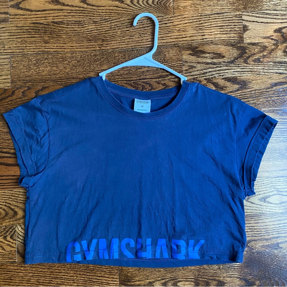 Gymshark Fraction Crop Top Medium
